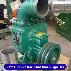 Bơm hút bùn đặc chất thải H50