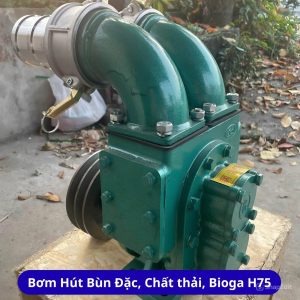 Bơm hút bùn đặc chất thải H75